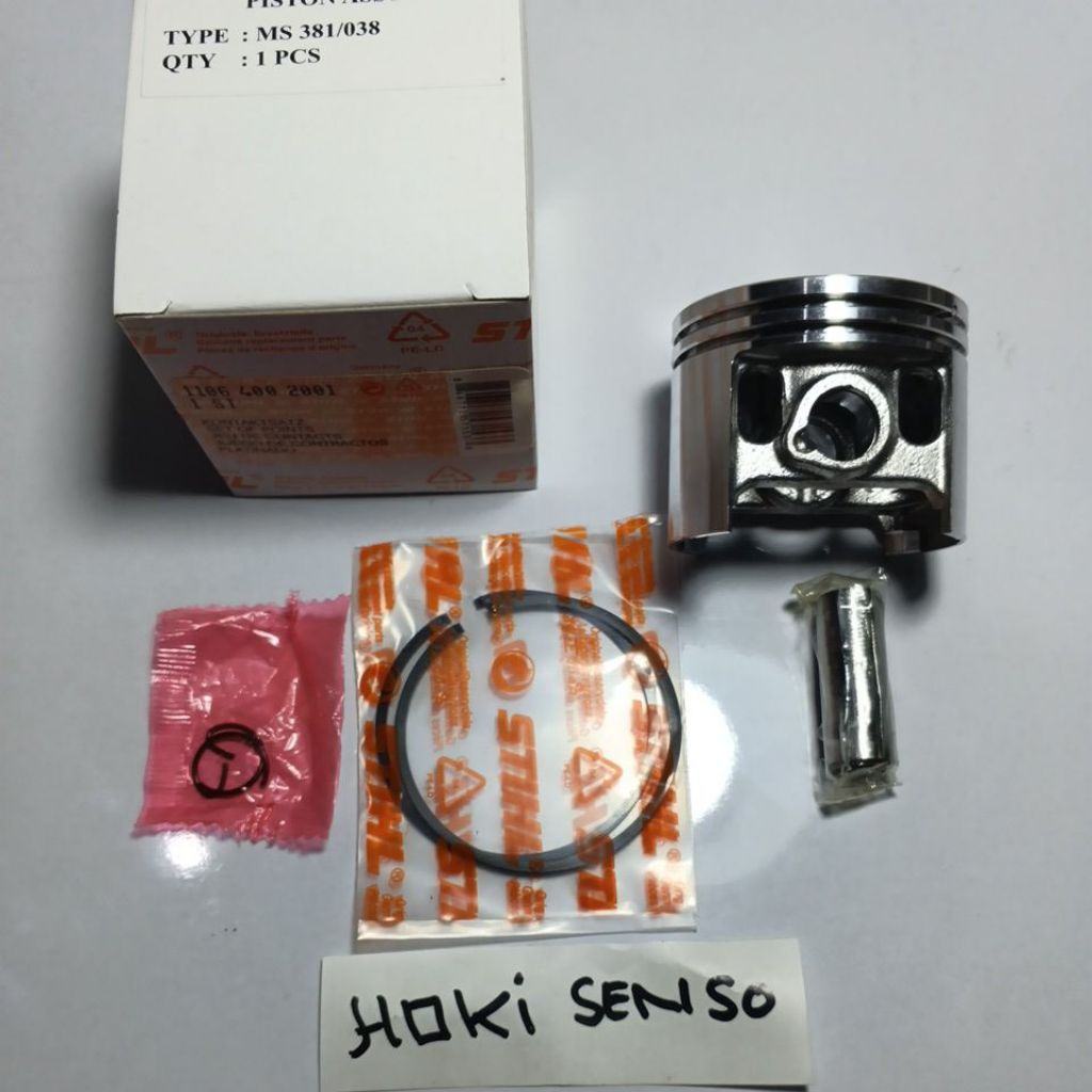 piston set chainsaw stihl ms381/038