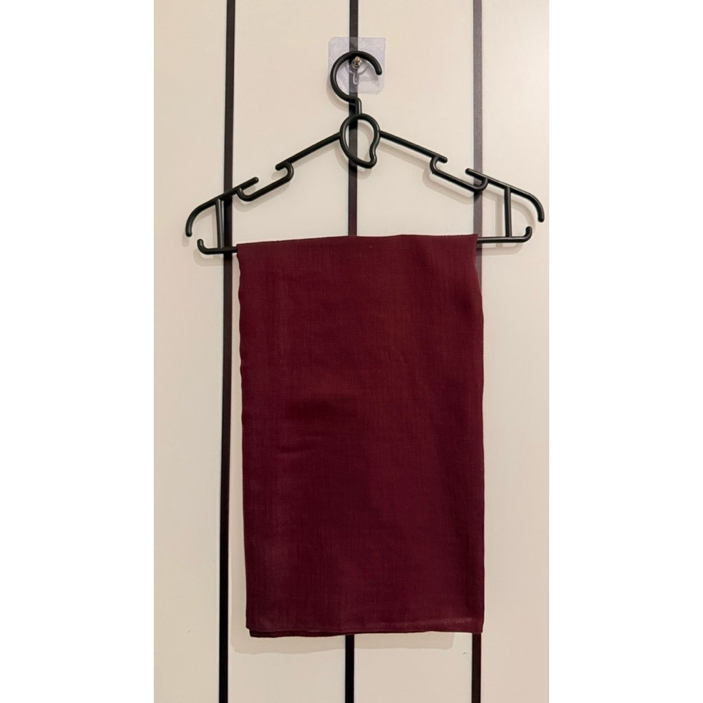 pl pashmina voal burgundy