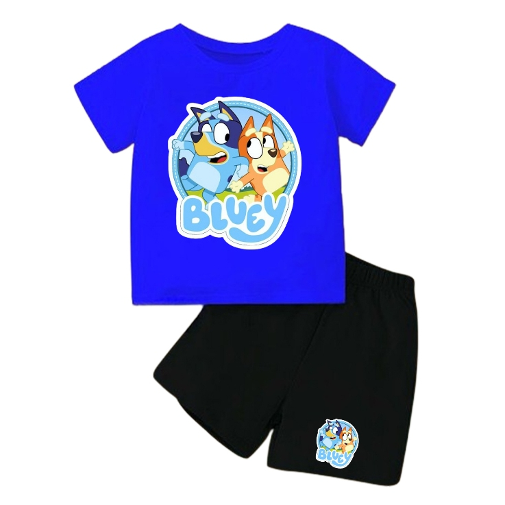 Setelan Baju Bluey  Bingo Anak Laki Laki dan Perempuan - Kaos Bluey Bingo Anak