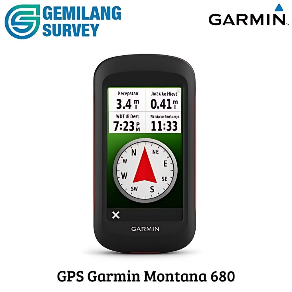 GPS Garmin Montana 680 Second Lengkap