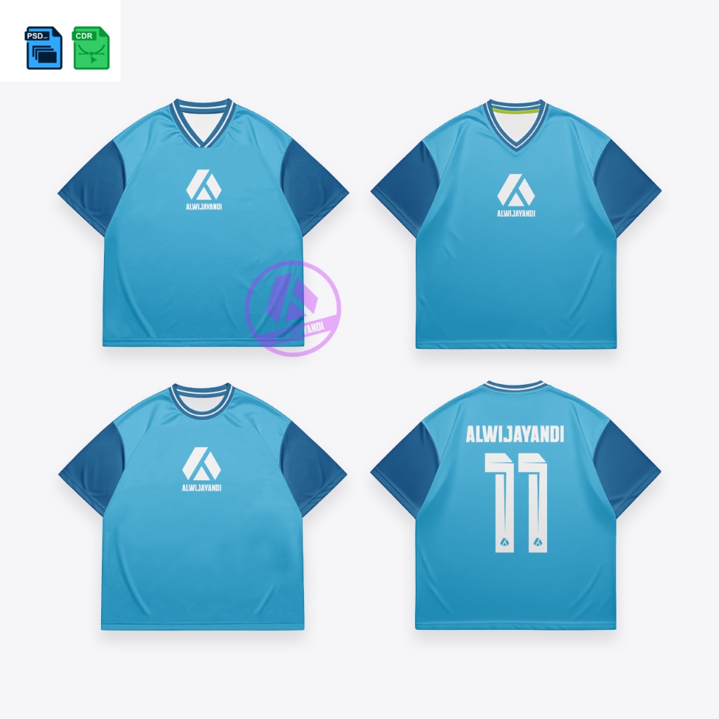 MOCKUP JERSEY BOXY // PS CDR