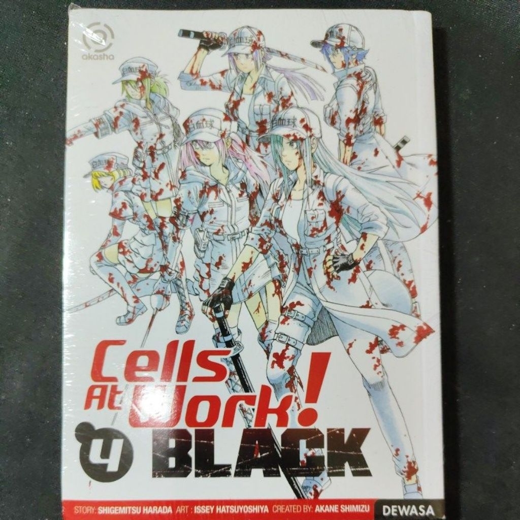 Komik Cells at Work Black 4 (segel)