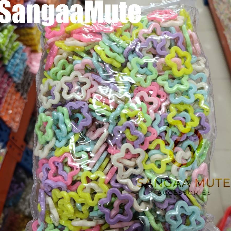 1 PON Manik Manik Pastel Bunga Bintang