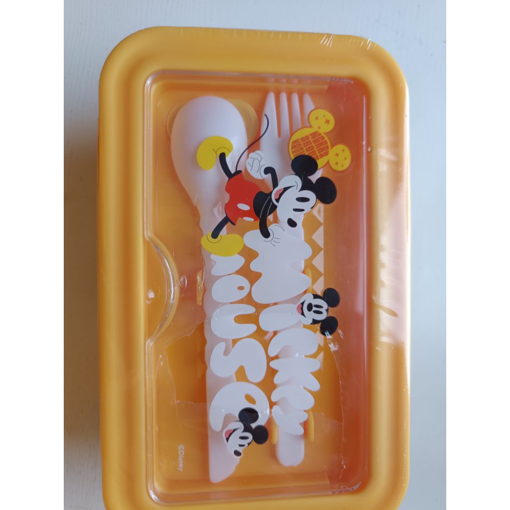 Lunch box set Kotak makan Mr. DIY Disney Mickey Mouse