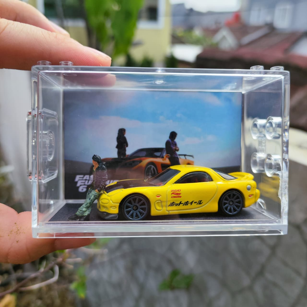 DIORAMA DIECAST FAST and FURIOUS - DIORAMA HAN FAST FURIOUS - SUNG KANG - HAN'S FAST FURIOUS - DIORA