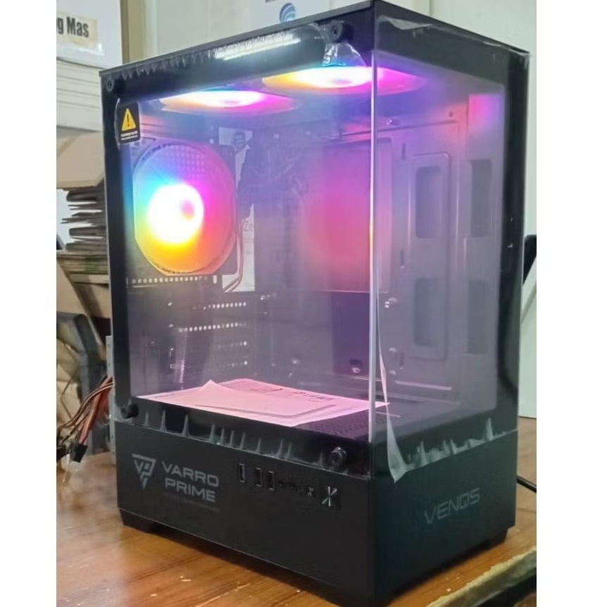 PC RAKITAN CASING GAMING CORE I7 GEN 4 + NVME 128GB