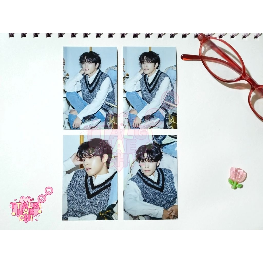 pc photocard day6 the present tps white 2019 wonpil set