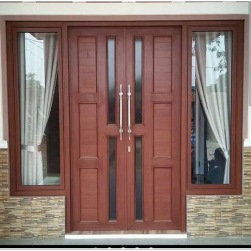pintu rumah kusen gendong jendela /pintu utama