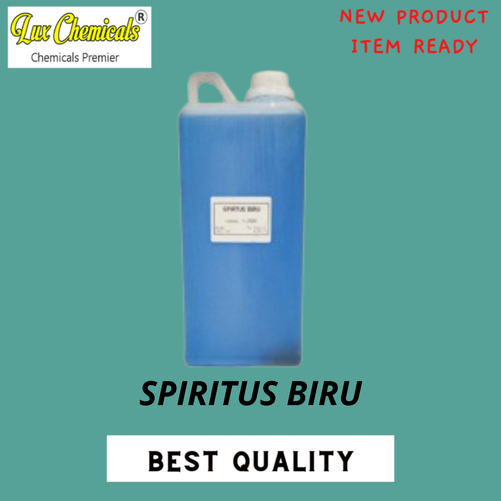 SPIRTUS / SPIRITUS PUTIH / SPIRITUS BIRU BEST QUALITY 1 LITER