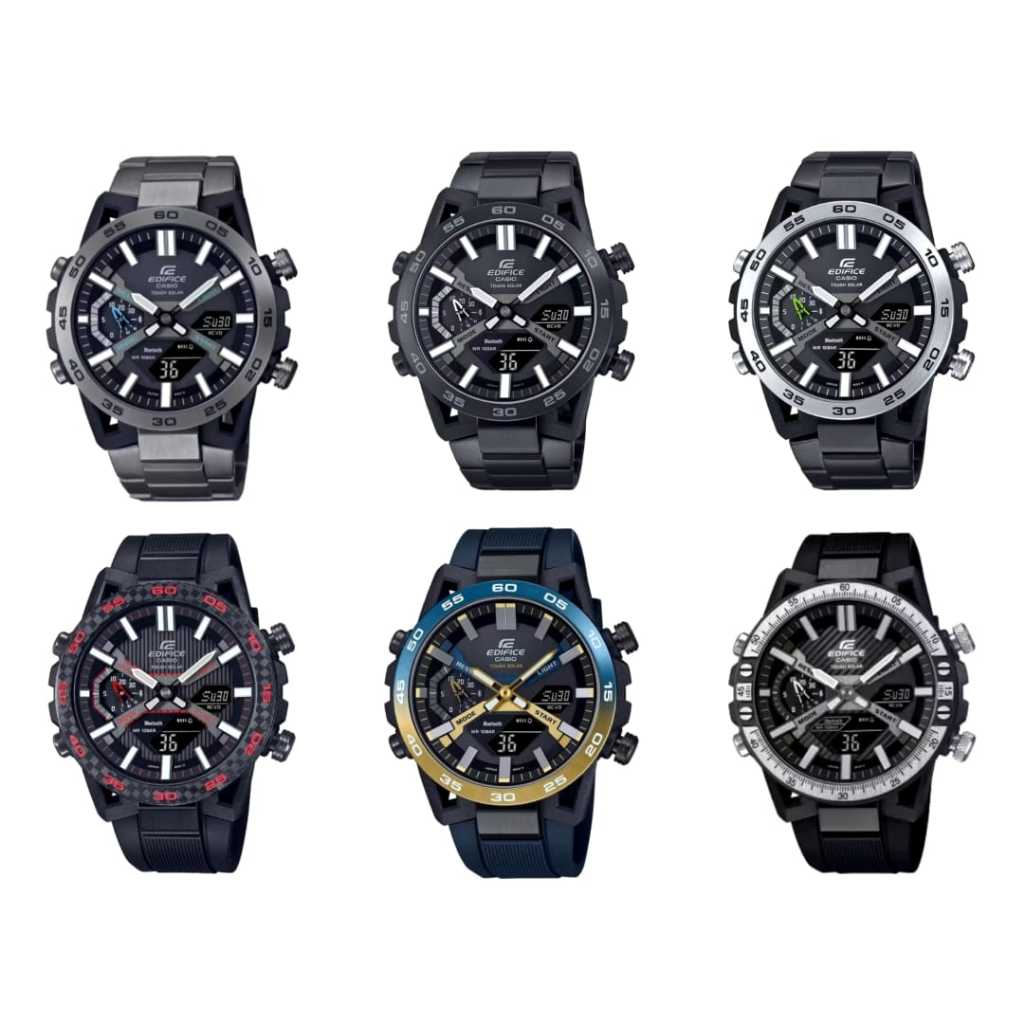 Original 100% Jam Tangan CASIO EDIFICE Bluetooth Solar ECB-2000DC-1ADF ECB-2000DC-1BDF ECB-2000DD-1A