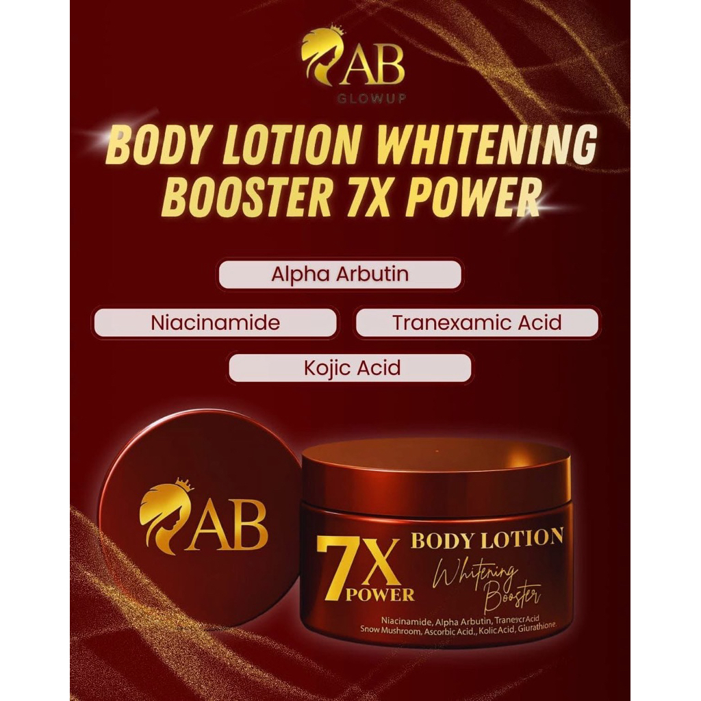AB GLOW UP Body lotion whitening Boster 7X power
