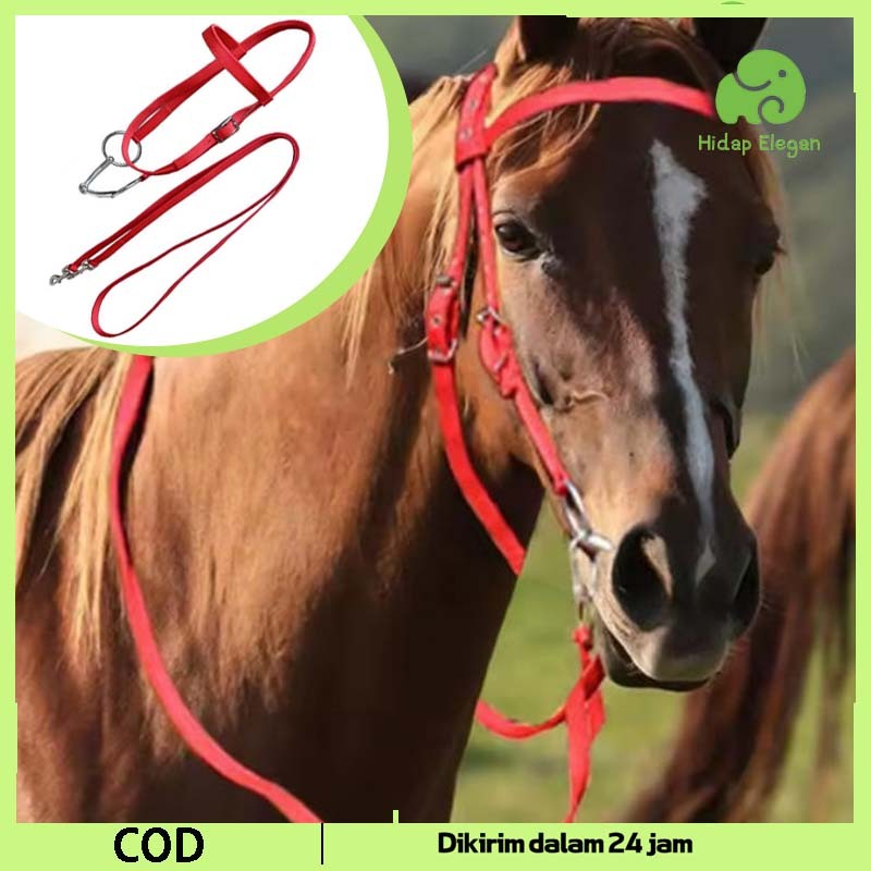 Tali Kendali Kuda Pacu 3pcs/1set Tali Pacuan Kuda Rangka Tali Lis Kendali Kuda Pacu Tahan Air