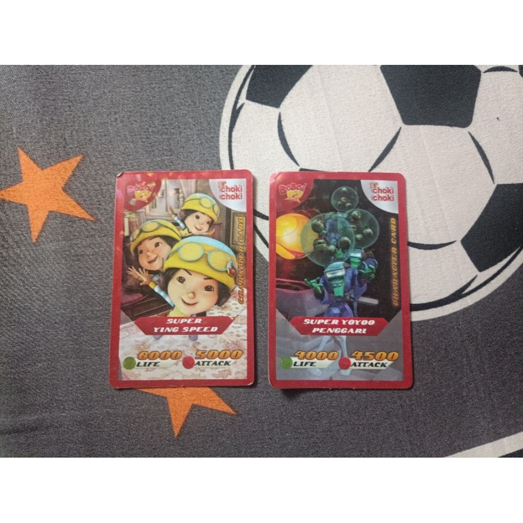 Kartu Choki Choki AR BoBoiBoy 2015 versi Super