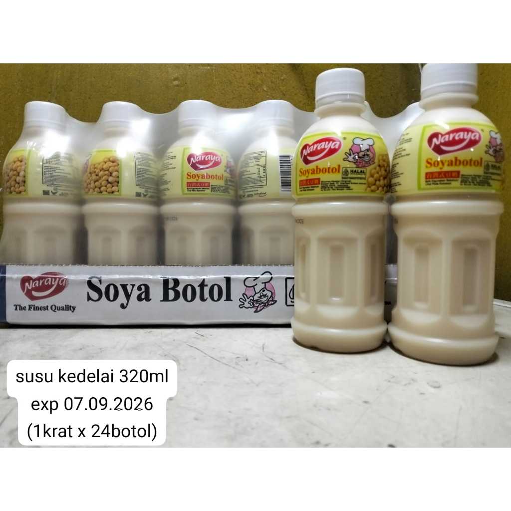 Naraya Soya Botol  220ml Susu Kedelai