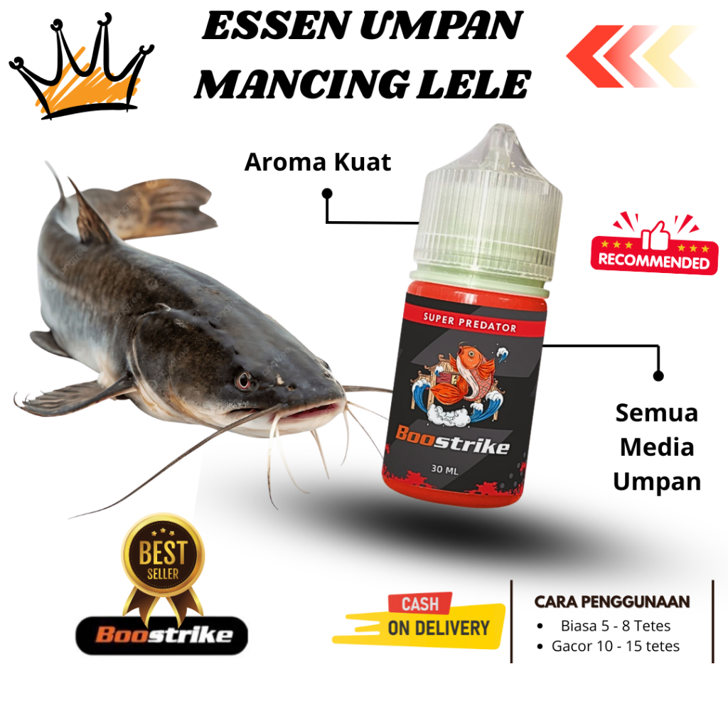 Essen Lele Harian Galatama Liar Aroma Kuat Stabil Menyebar Dalam Air Cocok Untuk Segala Jenis Media 