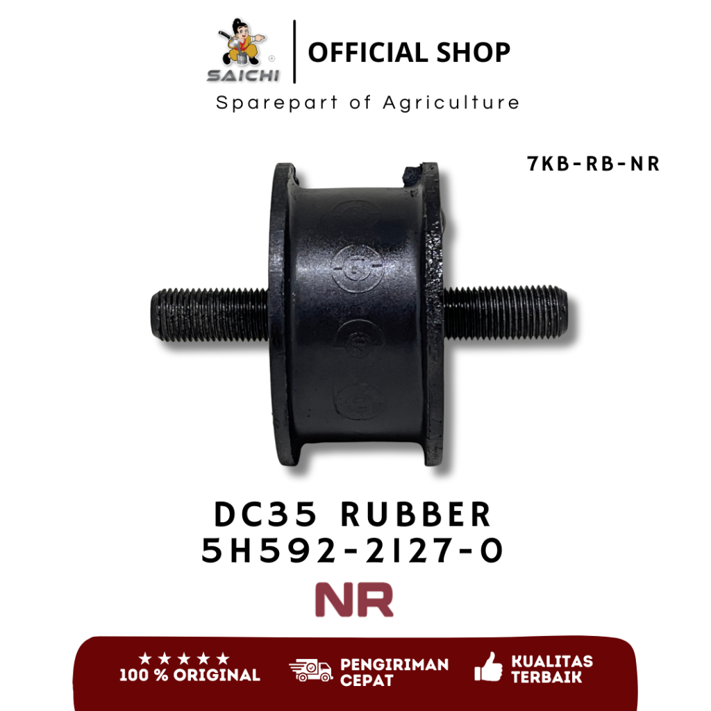 NR RUBBER 5H592-21270 DC-35 Engine Mounting Dudukan Mesin 5H592-21270 Combine Harvester DC35