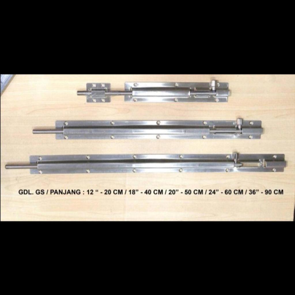 Grendel Pintu 60 Cm / Slot Pintu