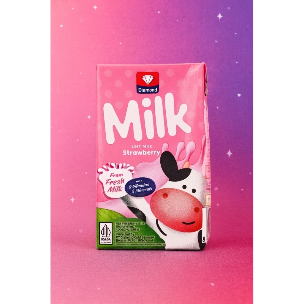 Susu UHT Diamond 125ml