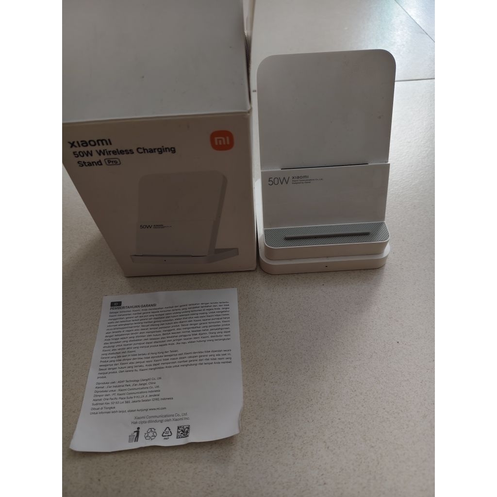 wireless charger xiaomi 50 watt ori