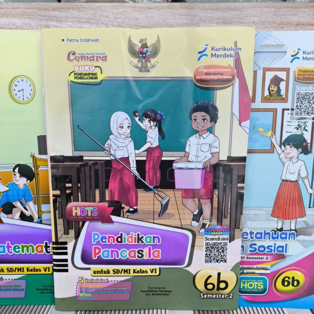 LKS CEMARA KELAS 6 SD KURIKULUM MERDEKA SEMESTER 2 MATEMATIKA|INDONESIA