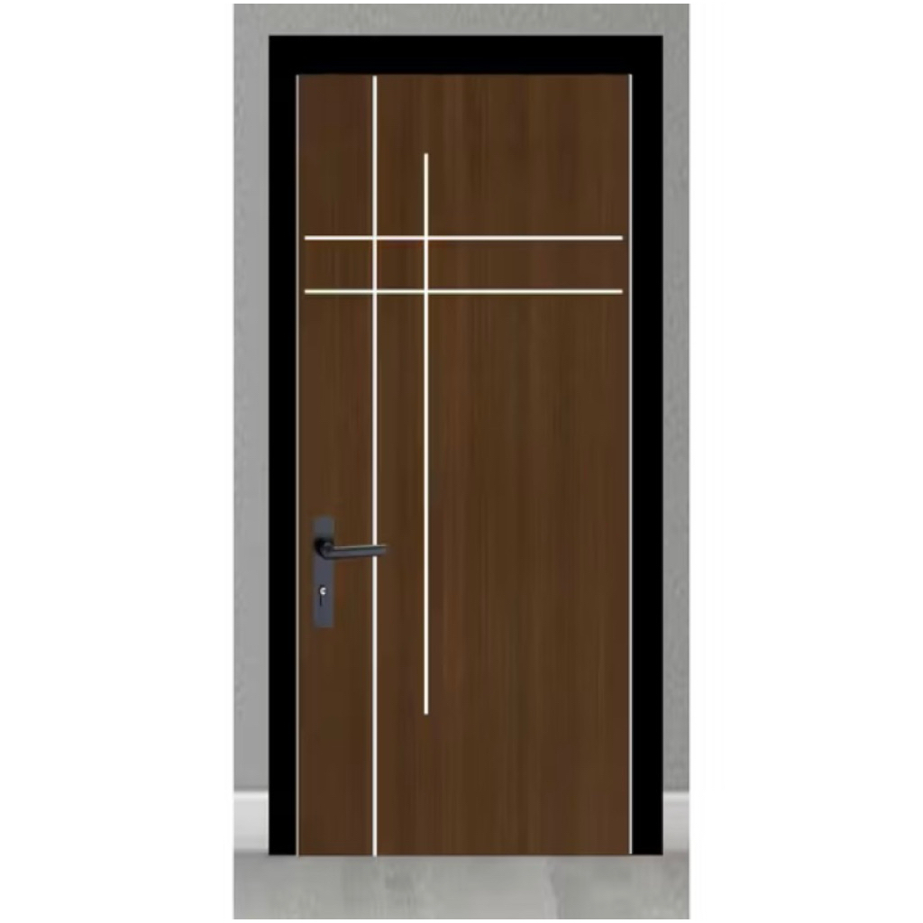 pintu kamar, pintu rumah, pintu satu set Kusen aluminium.