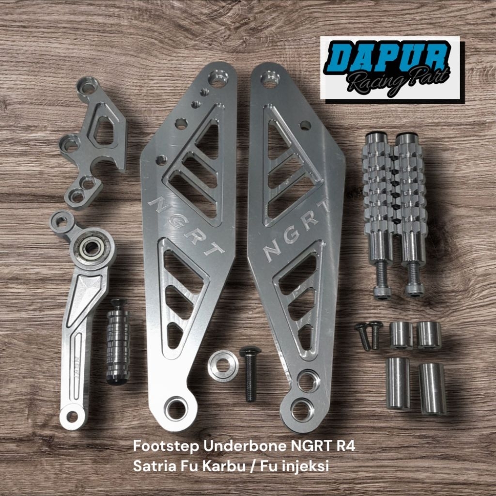 footstep underbone ngrt r4 satria fu karbu / fu injeksi ngrt original