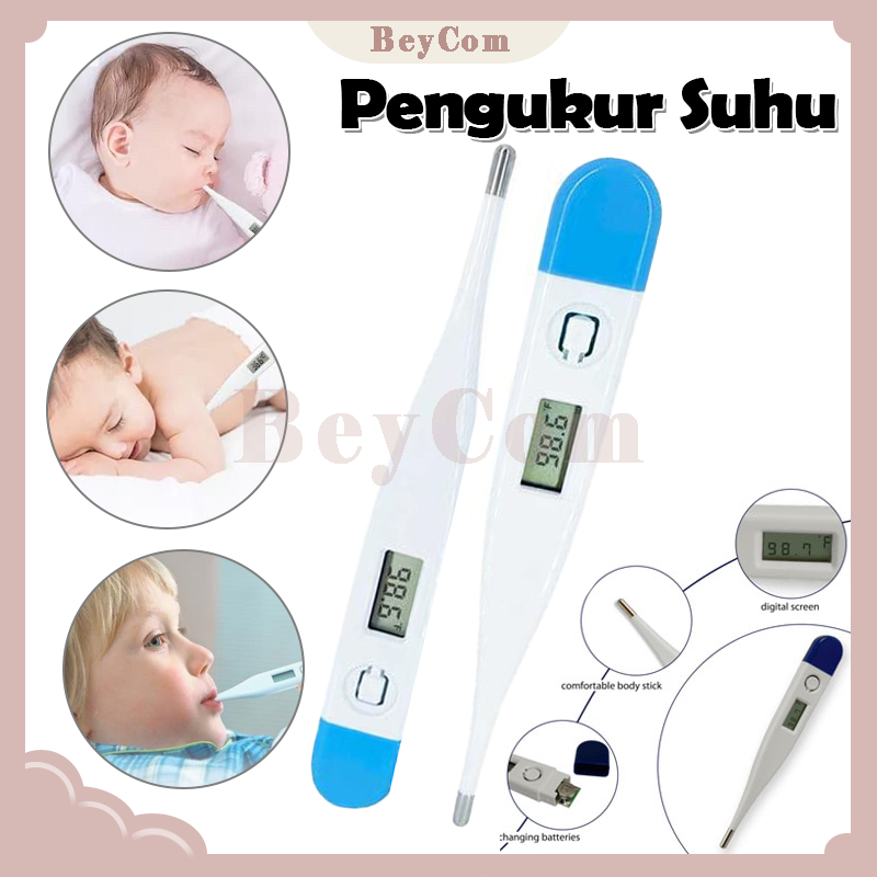 Alat Pengukur Suhu Badan Tubuh Bayi/Alat Pengukur Suhu Tubuh/Termometer Mulut Ketiak