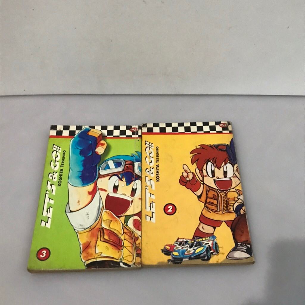 Komik tamiya Comic lets and go  Koshita tetsuhiro  Copyright mnc