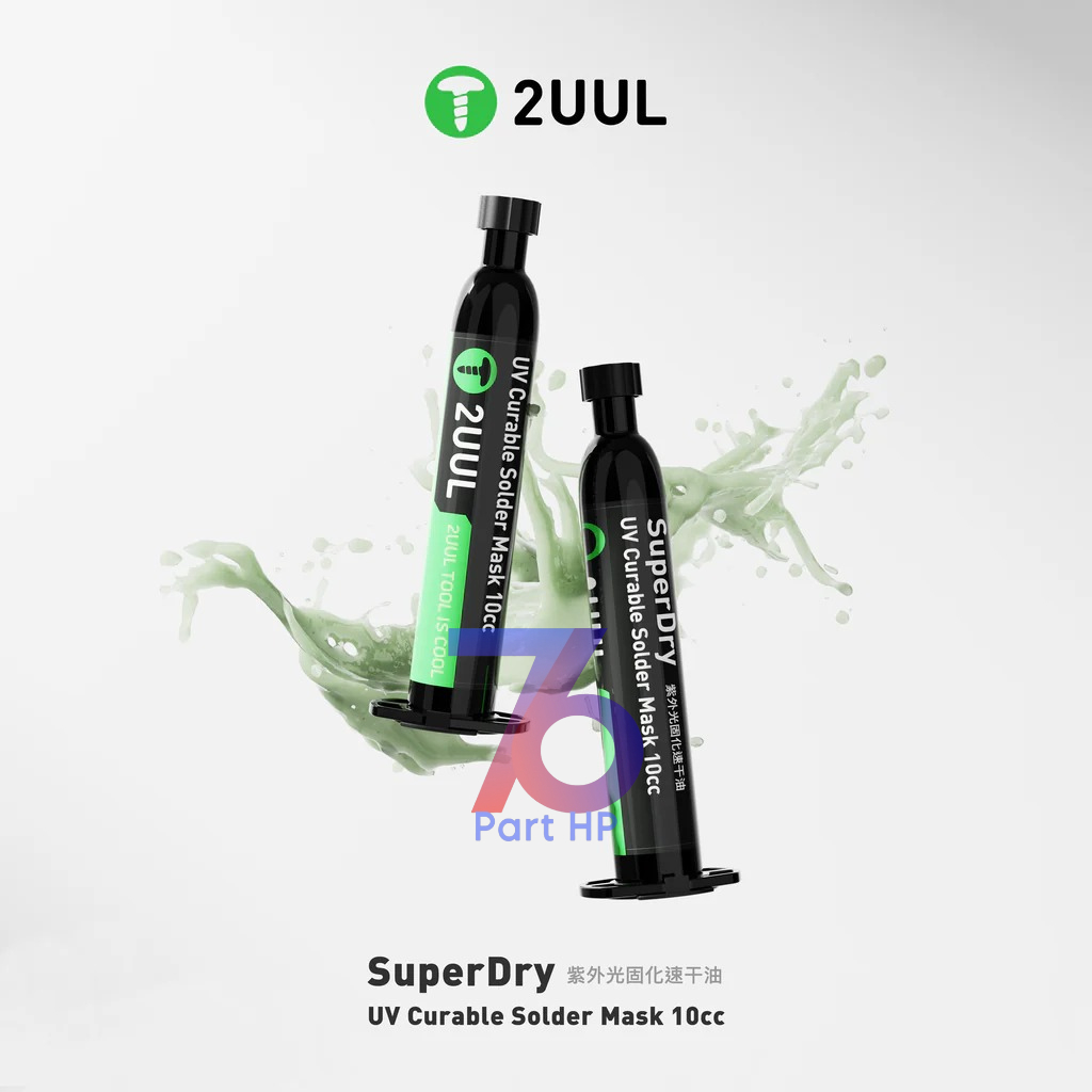 2UUL SC55 UV CURABLE SOLDER MASK 10CC - SOLDER MASK UV SUPER DRY