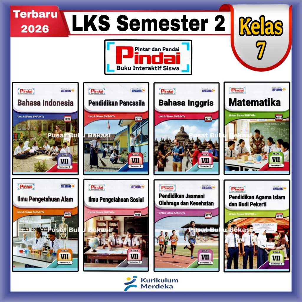 Lks Pindai Semester 2 Kelas 7 Smp Kurikulum Merdeka Cv Arya Duta Terbaru 2026 Deep Learning