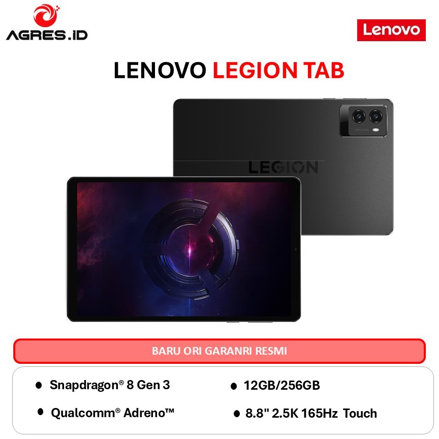LENOVO LEGION TABLET QUALCOMM SNAPDRAGON 8 GEN 3 16GB 512GB