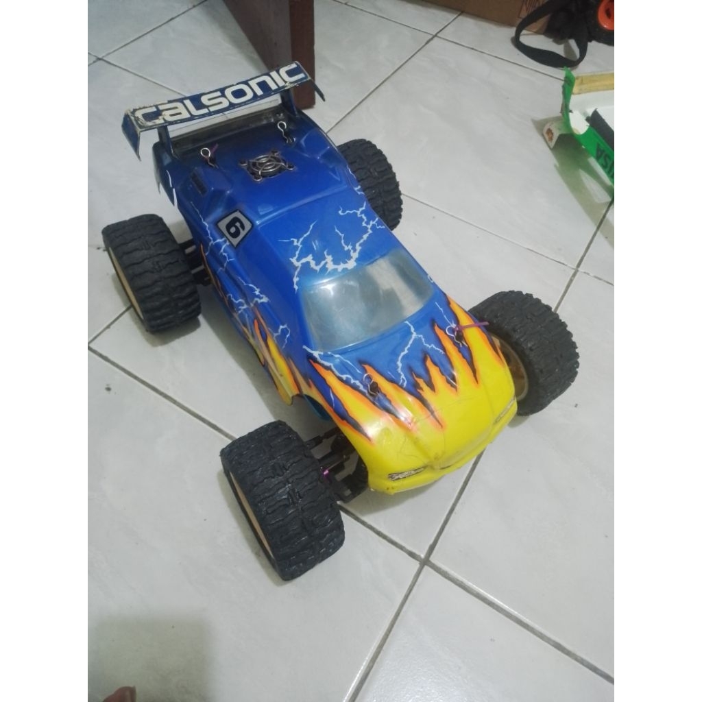 kit elektrik rc car monster truck hsp Brontosaurus 1/10 kit only include servo