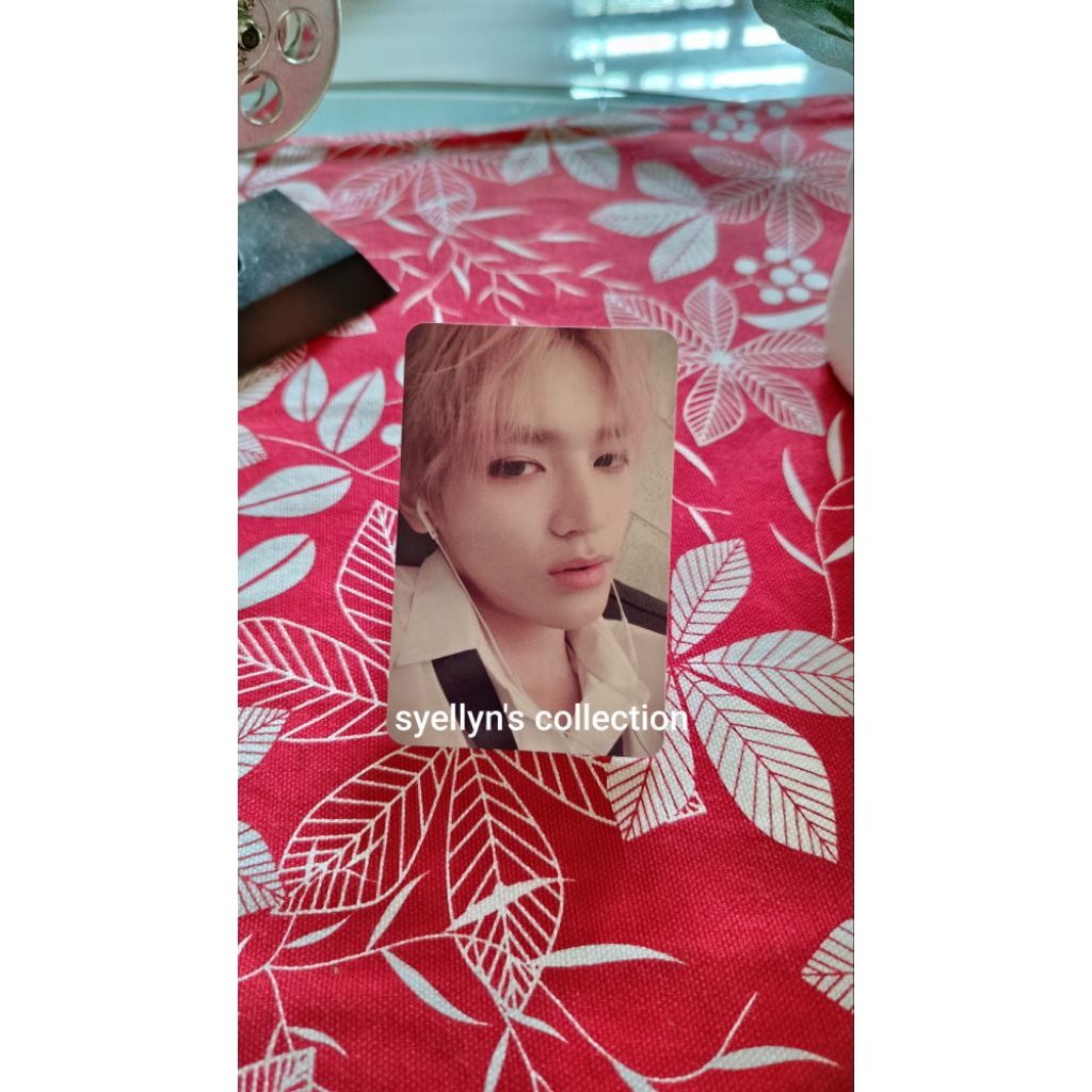 PHOTOCARD OFFICIAL TAEYONG NCT 127 CHERRY BOMB