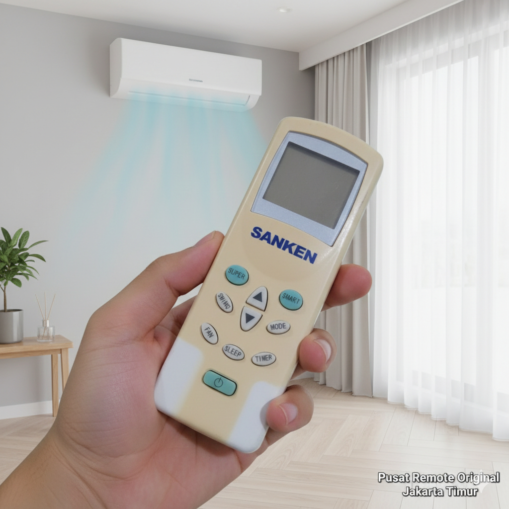 REMOTE REMOT AC SANKEN SUPER SMART ORIGINAL ASLI