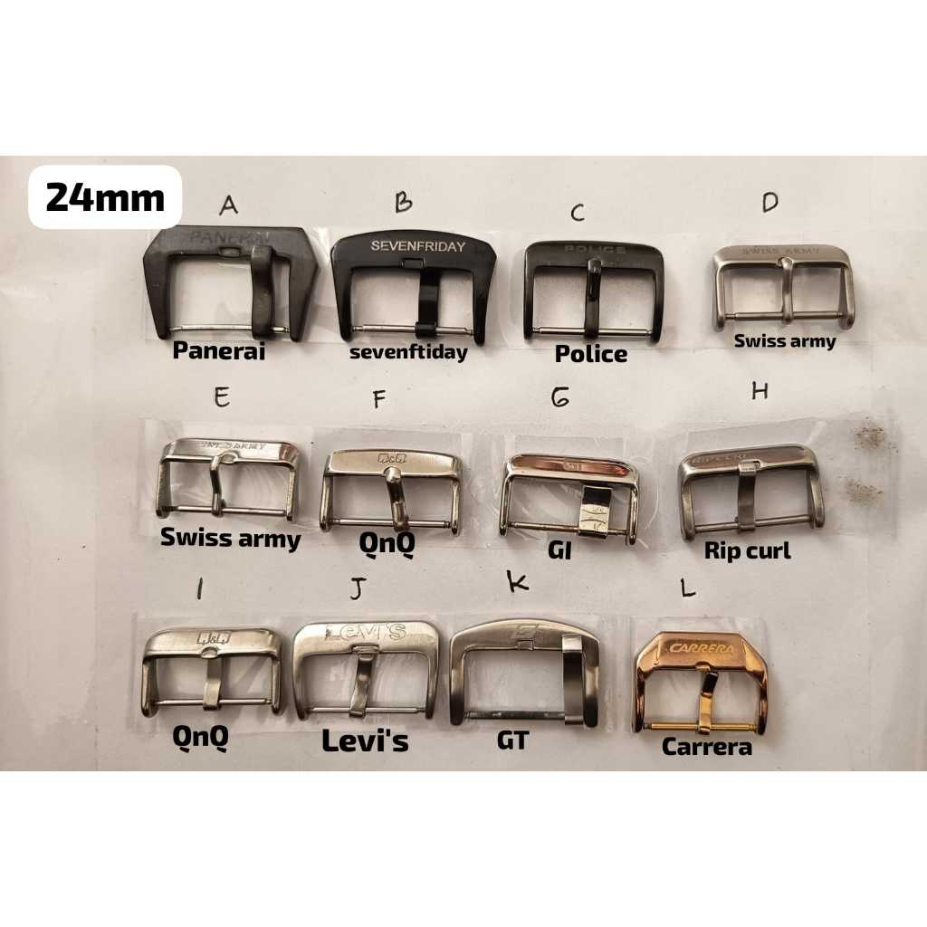 gesper jam tangan swatch 24mm