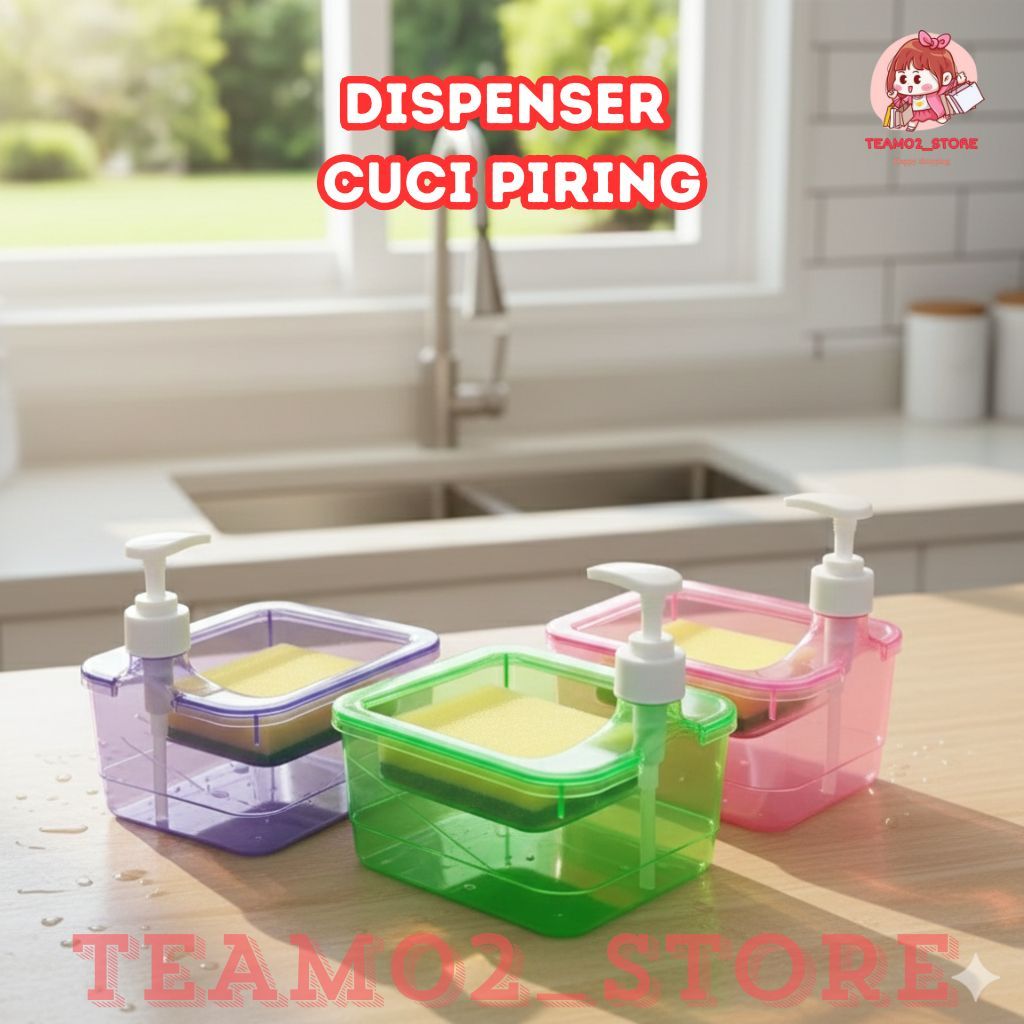 Tempat Spons cuci piring/ Tempat Sabun cuci piring/Wadah dan Tempat spons sabun cuci piring