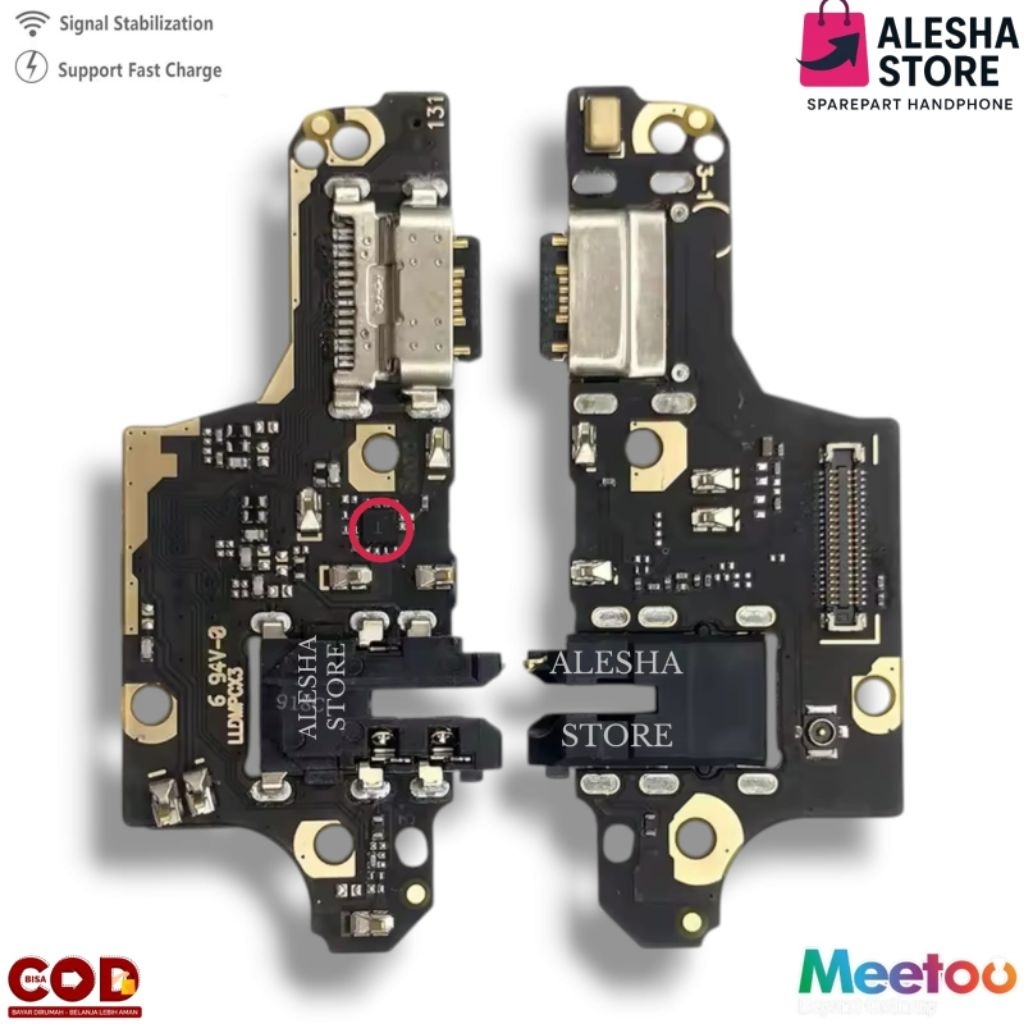 Flexibel Charger + ic FOR XIAOMI POCOPHONE X3 / X3 NFC / X3 PRO ORIGINAL 1:1 + MIC + CON H/F Full Ko