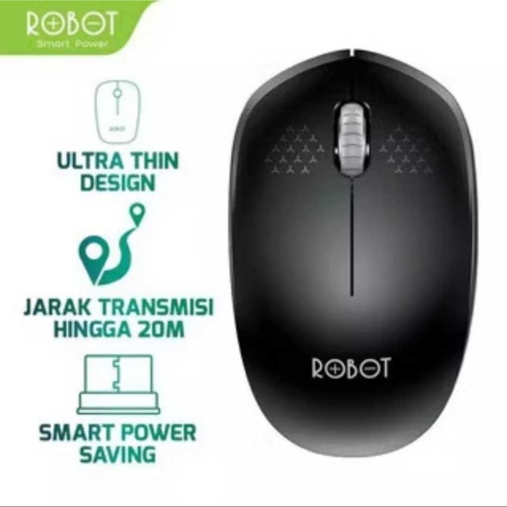 Mouse Robot M210 Wireless Black USB