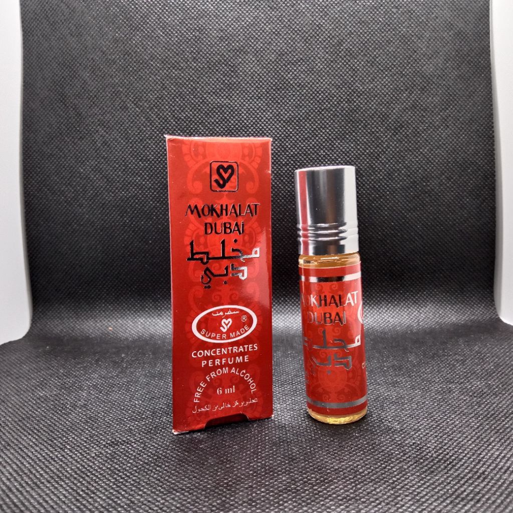 Minyak wangi Mukhalat Dubai original Super Made SM rol on 6ml
