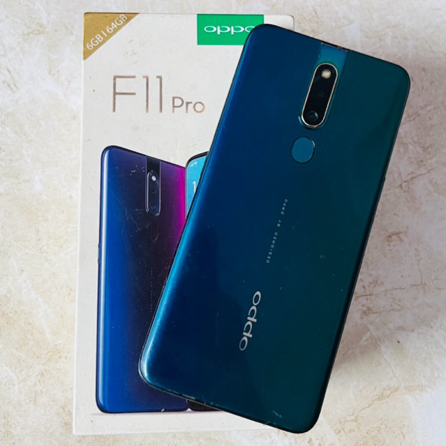 Oppo F11 Pro Pop-Up Kamera Ram 6/64GB Second Original Berkualitas Bukan Refubish
