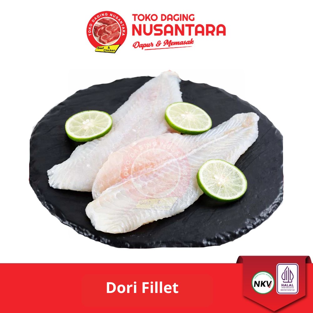 Ikan Dori Fillet 1 Kg – Fresh Frozen – Dori Fillet Premium Tanpa Tulang & Tanpa Kulit | Toko Daging 
