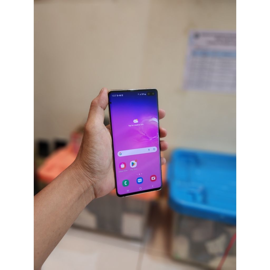 SAMSUNG GALAXY S10 PLUS SEIN 512 GB CERAMIC WHITE DUAL SIM