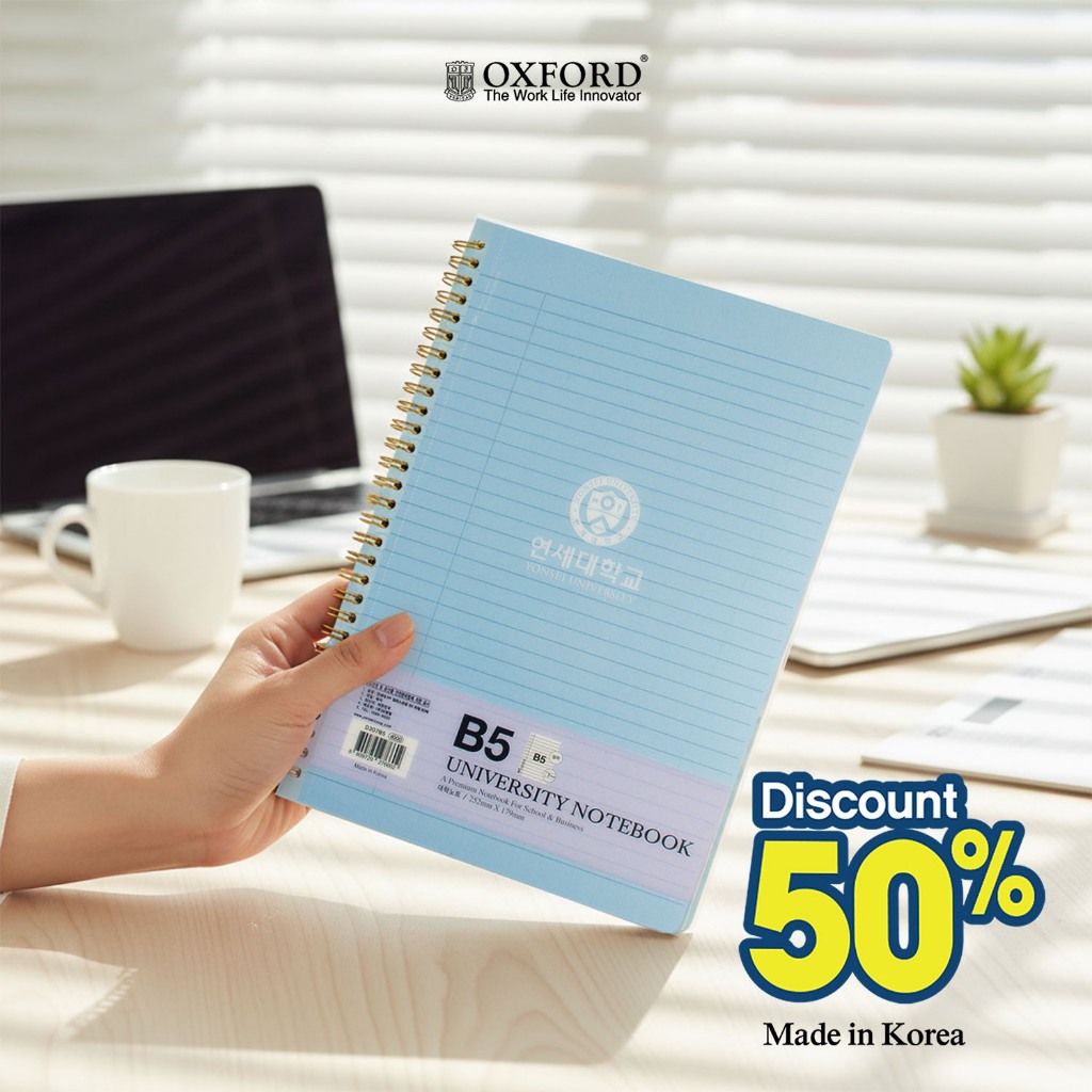 Oxford Notebook Spiral B5 - Yonsei University Series