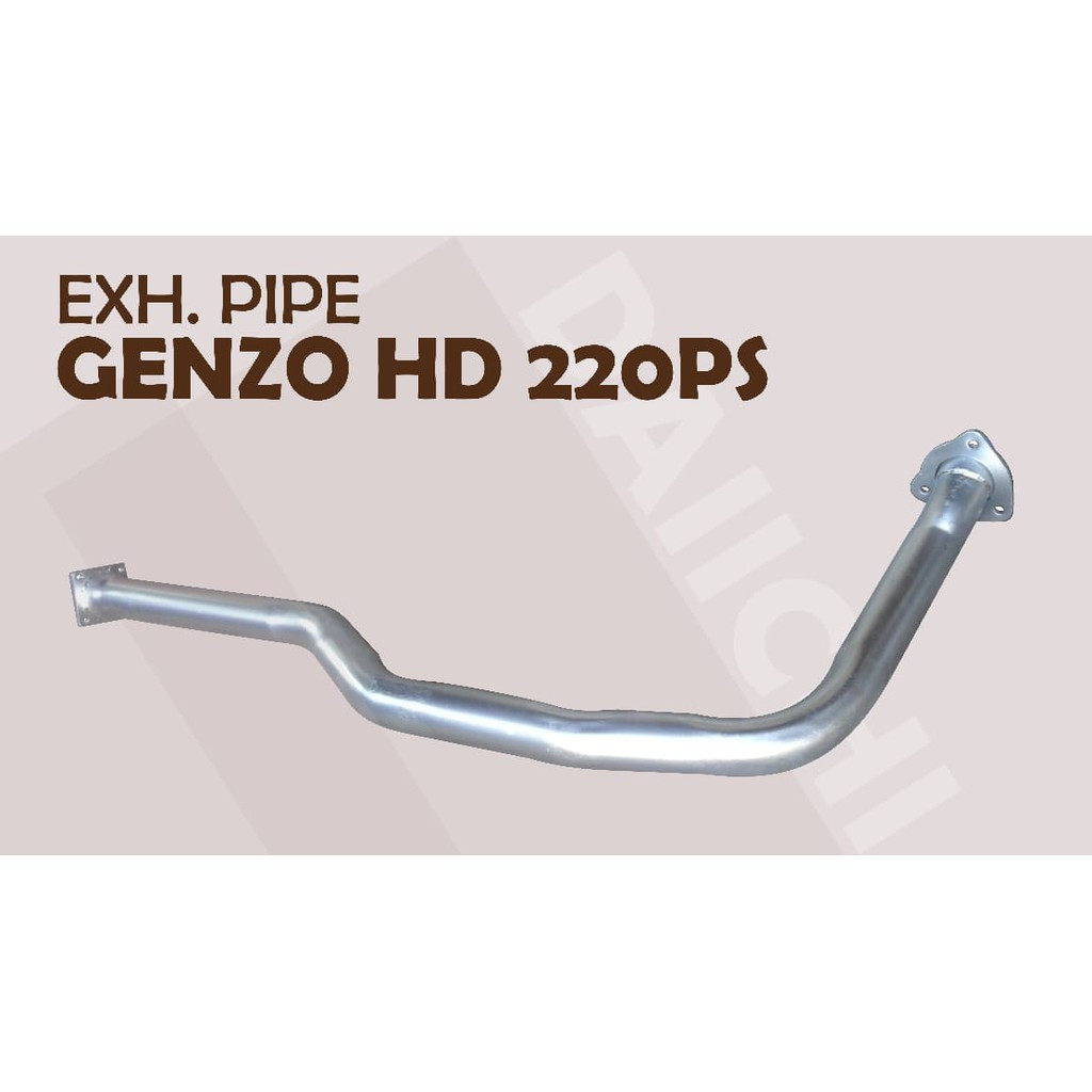 Exhaust pipe Mitsubishi Fuso Genzo HD 220PS . Pipa Knalpot
