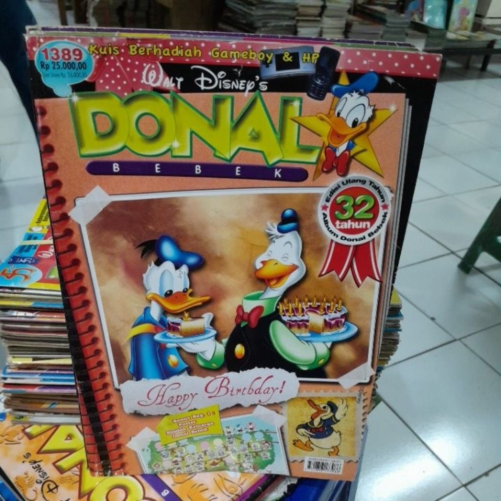 DONAL BEBEK EDISI ULANG TAHUN BUKU SECOND