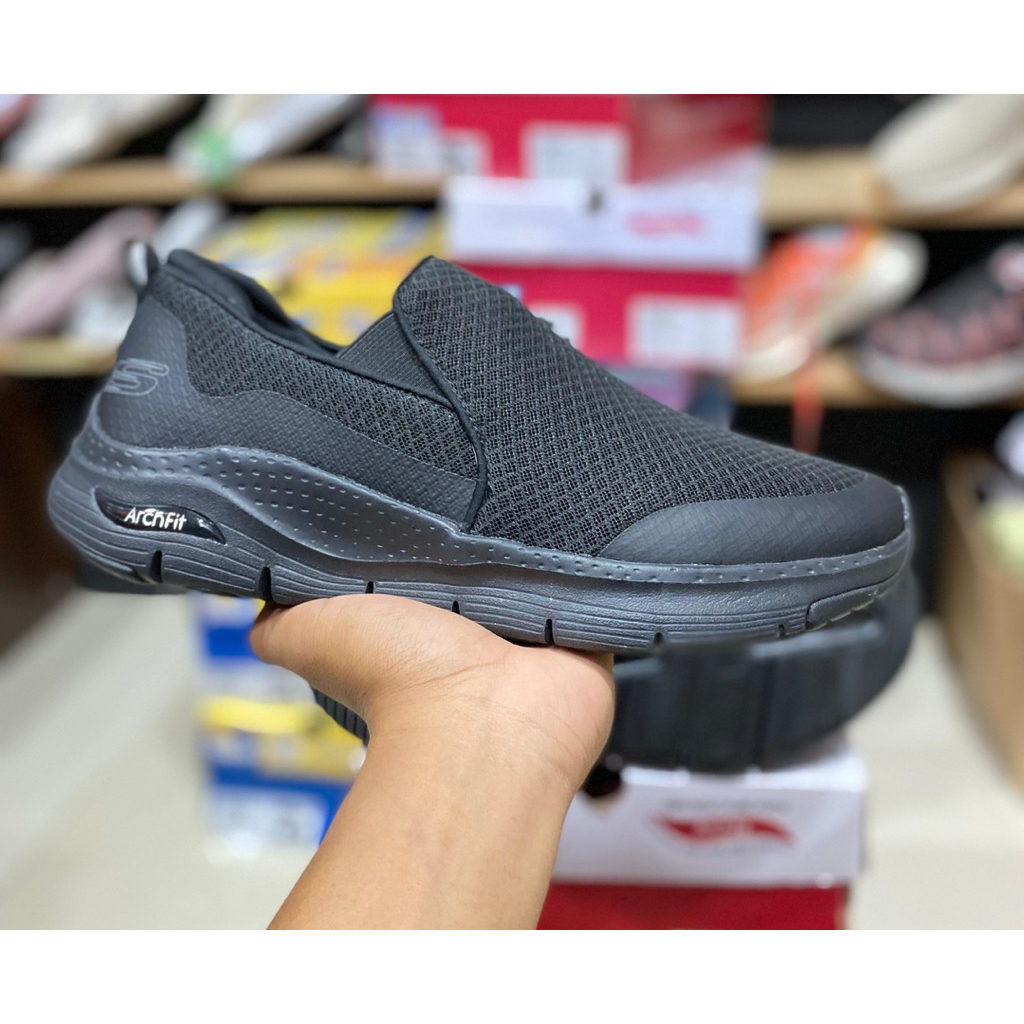 Skechers ARCH FIT-BANLIN 232043 BBK Pria size 45(29cm)(1) made in china
