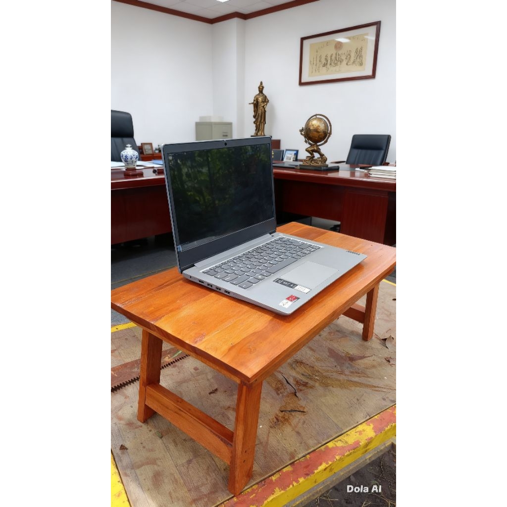 Meja Lesehan Meja Belajar Lipat Kayu Jati Asli /Meja Lesehan Lipat / Meja Laptop Lipat