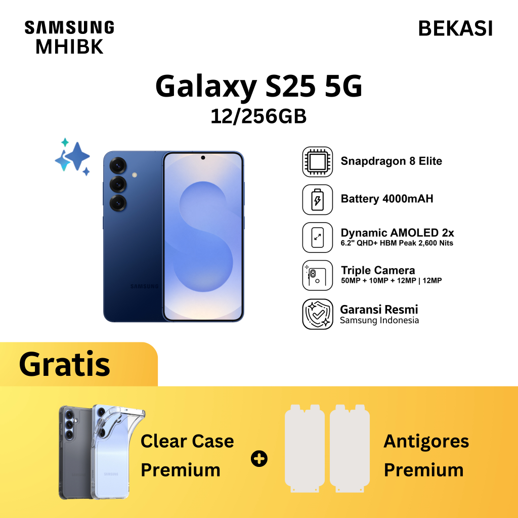 Samsung Galaxy S25 Series | S25 Ultra | S25 Plus | S25 Basic Smart AI, Original, Garansi Resmi SEIN