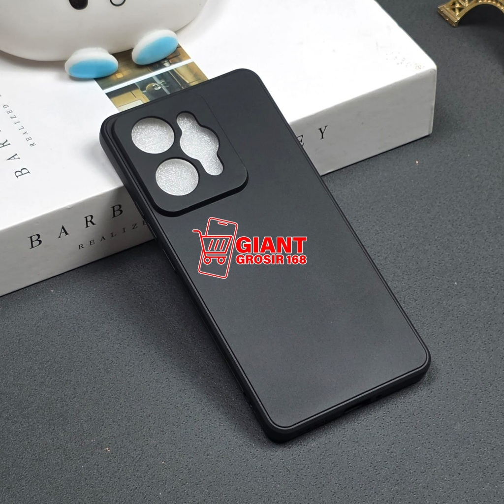 REALME 15 REALME 15 PRO REALME 15T CASE MACARON BLACK SILICON BLACK REALME 15 REALME 15 PRO REALME 1
