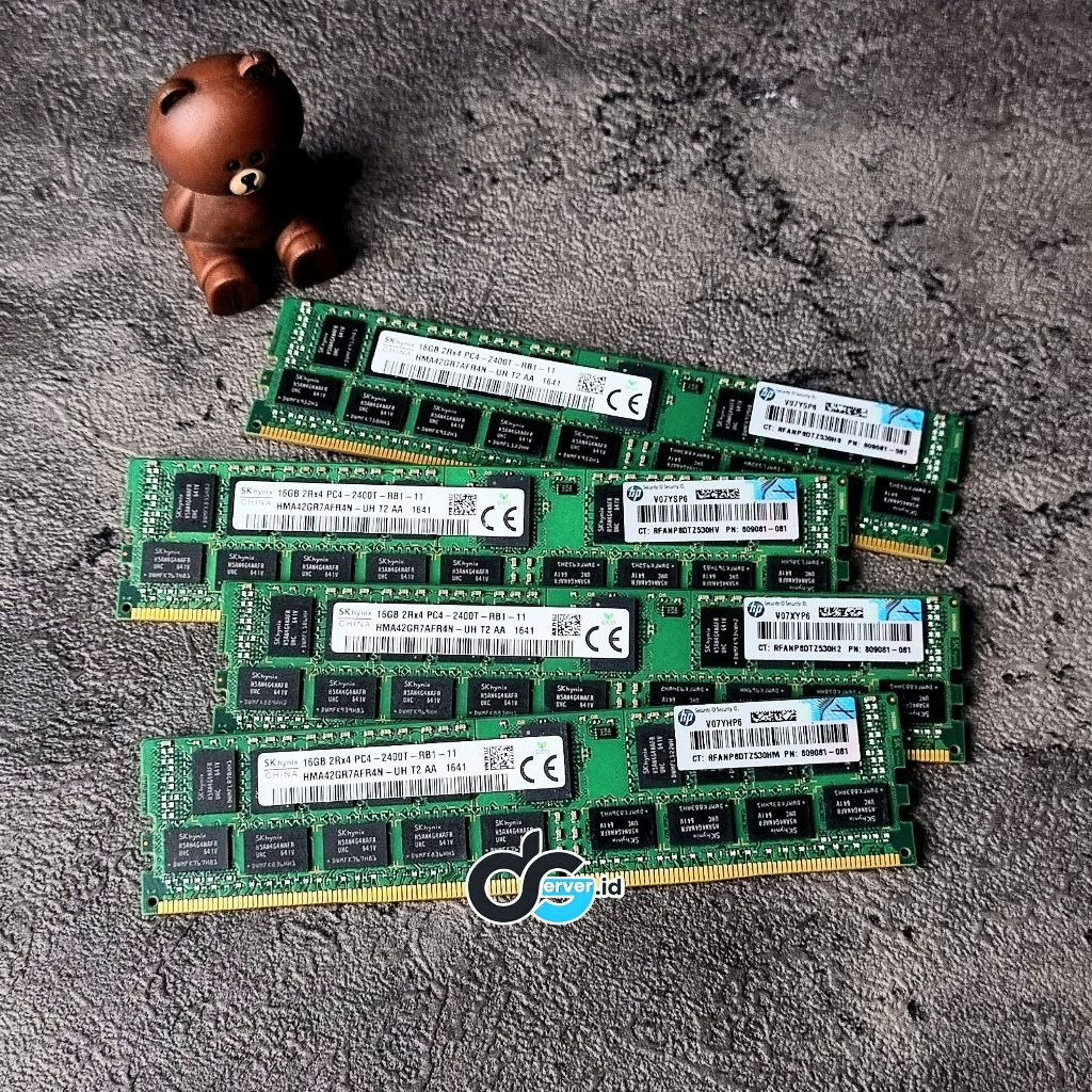 Memory Server 16GB DDR4 2400T 2Rx4 PC4-2400T SKhynix HP